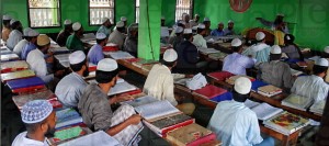 A class room in Hathajari Madrasa in Chittagong, Bangladesh July 31, 2006